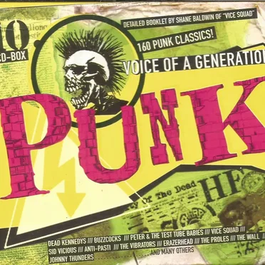 Punk: Voice of a Generation by Various Artists - album cover
