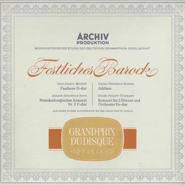 Festliches Barock by Various Artists - album cover