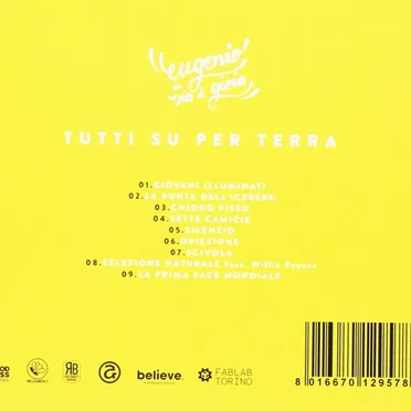 Tutti su per terra by Eugenio in Via Di Gioia - album cover