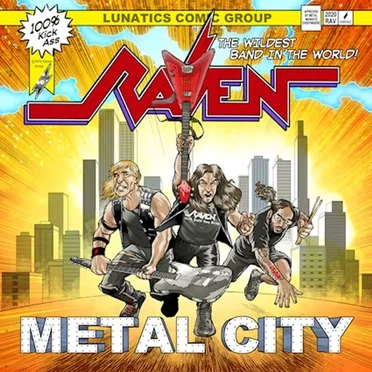 Metal City by Raven - album cover