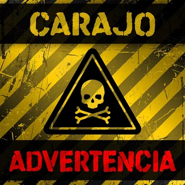 Advertencia by Carajo - album cover
