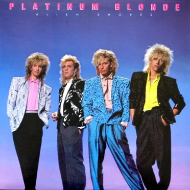 Alien Shores by Platinum Blonde - album cover