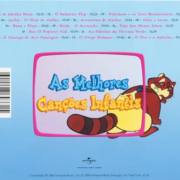 As Melhores Canções Infantis by Various Artists - album cover