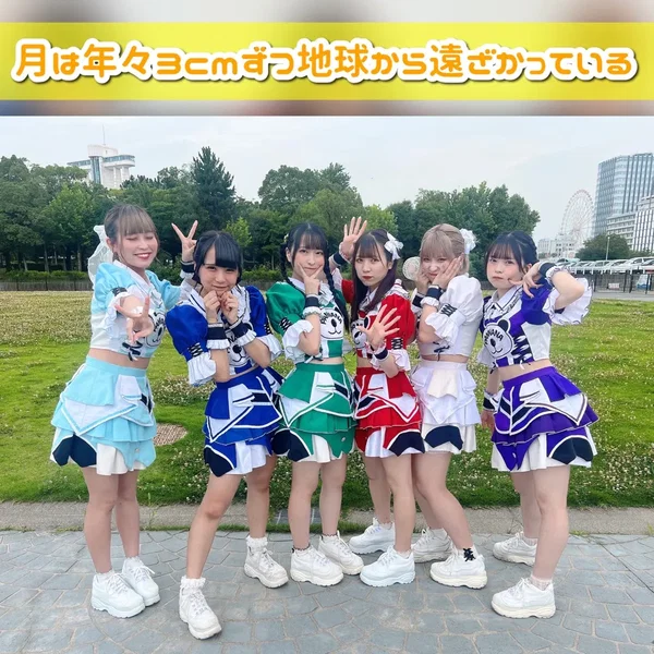 月は年々3cmずつ地球から遠ざかっている