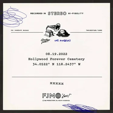Live at Hollywood Forever Cemetery - Los Angeles, CA 8/19/2022