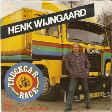 Truckcar-race / Daar op de snelweg