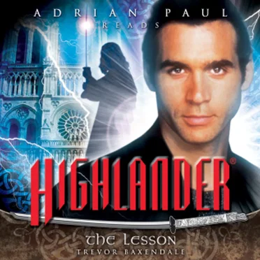 Highlander: The Lesson by Trevor Baxendale - album cover