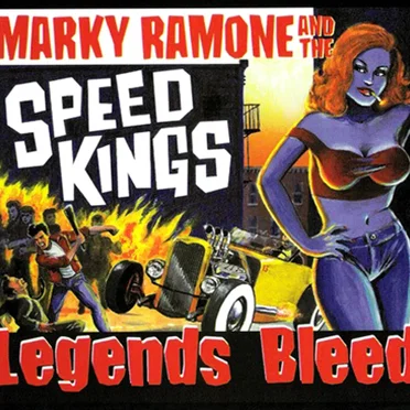 Legends Bleed by Marky Ramone and the Speed Kings - album cover