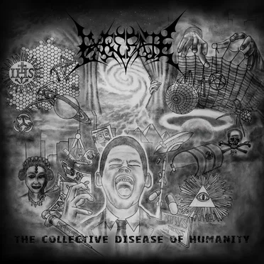 The Collective Disease of Humanity by Execrate - album cover