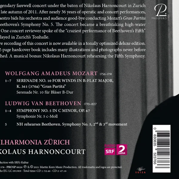 Farewell from Zurich: The legendary concert November 2011