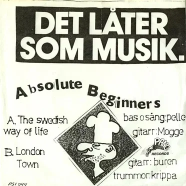 Det låter som musik by Absolute Beginners - album cover