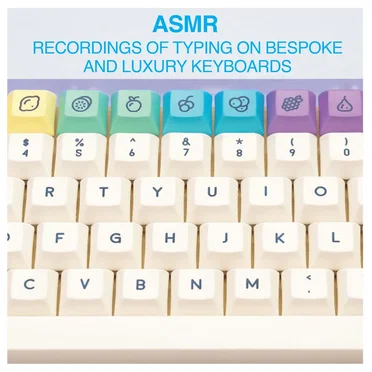 ASMR: Recordings of Typing on Bespoke and Luxury Keyboards by Taeha Types - album cover