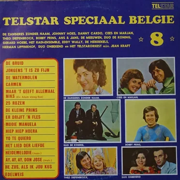 Johnny Hoes presenteert: Telstar Speciaal Belgie 8 by Various Artists - album cover