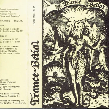 Belial by Trance - album cover