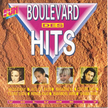 Boulevard des hits, volume 17 by Various Artists - album cover