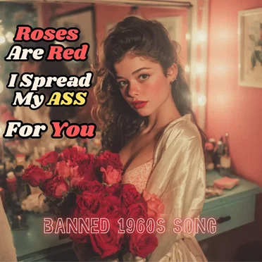 Roses Are Red, I Spread My Ass for You (Banned 1960s Valentin's Hit) by Censored Jukebox - album cover