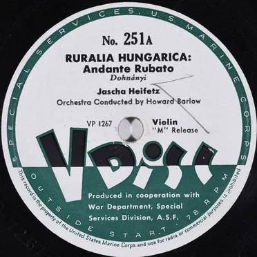 Ruralia Hungarica: Andante rubato / Voices of Spring