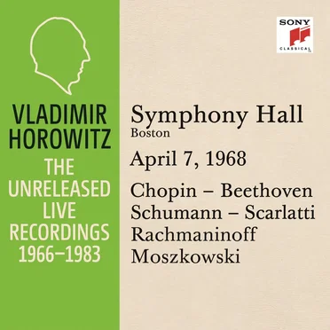 Vladimir Horowitz in Recital at Symphony Hall Boston April 7 1968