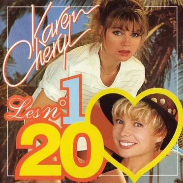 Les 20 N°1 by Karen Cheryl - album cover