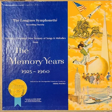 The Memory Years 1925–1960 by Various Artists - album cover