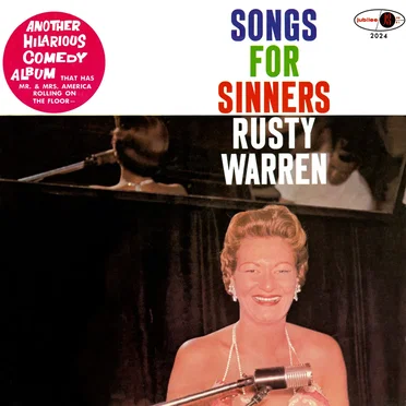 Songs for Sinners by Rusty Warren - album cover