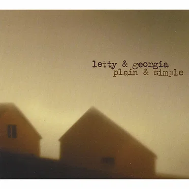 Plain & Simple by Letty & Georgia - album cover