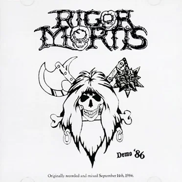 Demo 1986 by Rigor Mortis - album cover