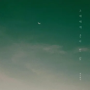 그대에게 못다 한 말