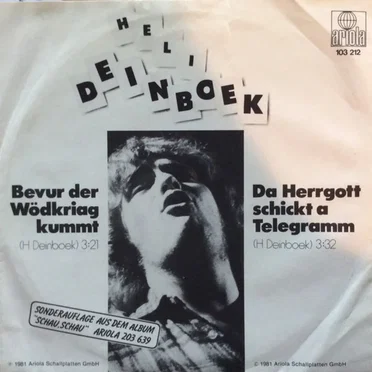 Bevur da Wödkriag kummt