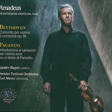 Beethoven: Concerto per violino e orchestra op. 61 / Paganini: Introduzione e variazioni per violino solo su un tema di Paisiello