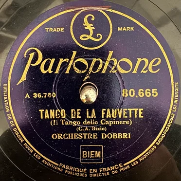 Tango de la fauvette / Madonna bruna