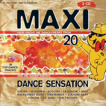 Maxi Dance Sensation 20 by Various Artists - album cover