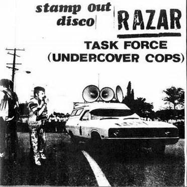 Stamp Out Disco / Task Force (Undercover Cops) by Razar - album cover