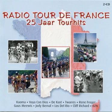 Radio Tour de France 25 jaar tourhits by Various Artists - album cover