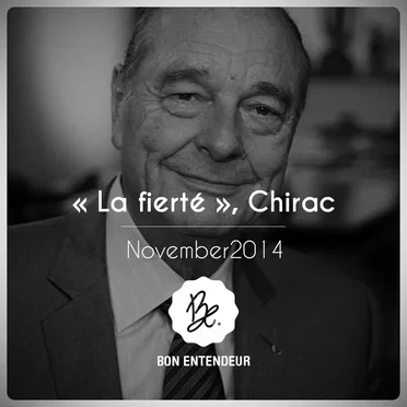La Fierté, Chirac by Bon Entendeur - album cover