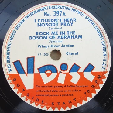 I Couldn’t Hear Nobody Pray / Rock Me in the Bosom of Abraham / Medley of Waltzes