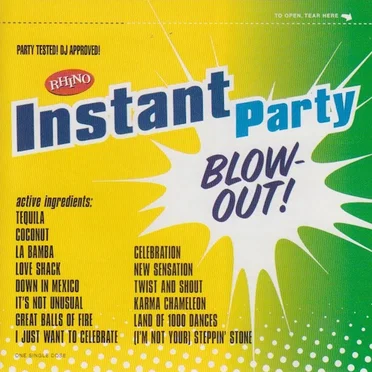 Rhino Instant Party: Blow-Out! by Various Artists - album cover