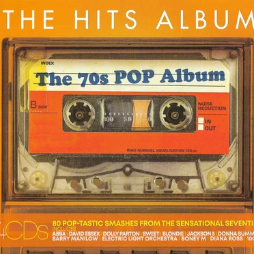 The Hits Album: The 70s POP Album by Various Artists - album cover
