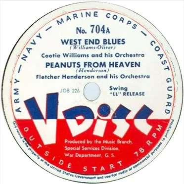 West End Blues / Peanuts From Heaven / Chicken Rhythm by Various Artists - album cover