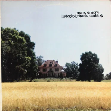 Listening Music / Anfang by Marc Emory - album cover