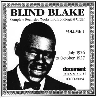 Complete Recorded Works in Chronological Order, Volume 1: July 1926 to October 1927 by Blind Blake - album cover