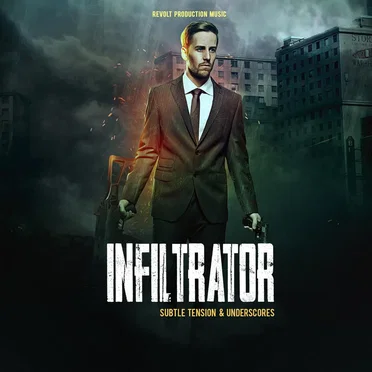 Infiltrator by Revolt Production Music - album cover