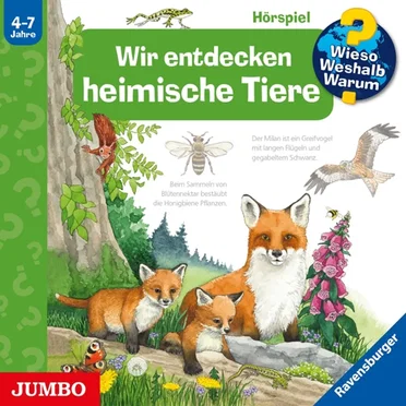 Wir entdecken heimische Tiere by Wieso? Weshalb? Warum? - album cover