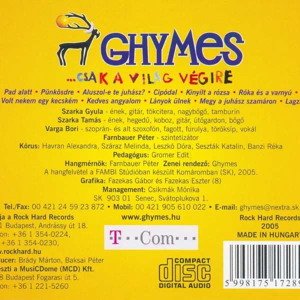 Csak a világ végire