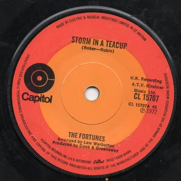 Storm in a Teacup by The Fortunes - album cover