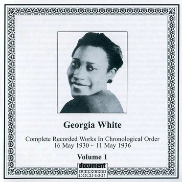 Volume 1 1930-1936 by Georgia White - album cover