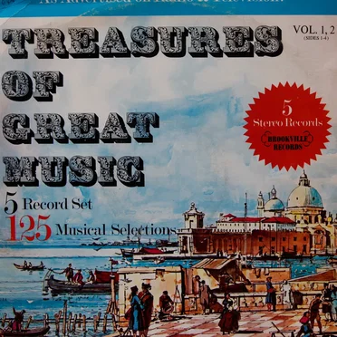Treasures of Great Music by Various Artists - album cover