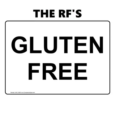 Gluten Free by the RF’s - album cover