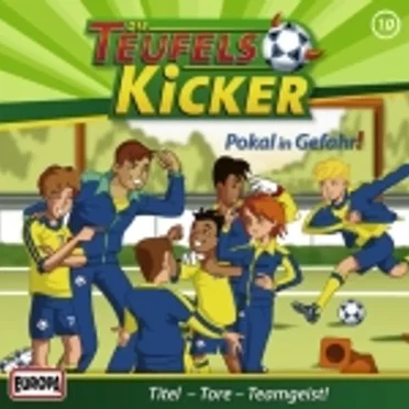 Teufelskicker - 10: Pokal in Gefahr! by Frauke Nahrgang - album cover