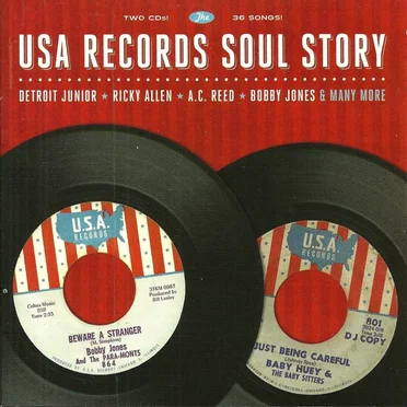 The USA Records Soul Story by Various Artists - album cover